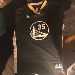 Kevin Durant adidas Charcoal Player Swingman